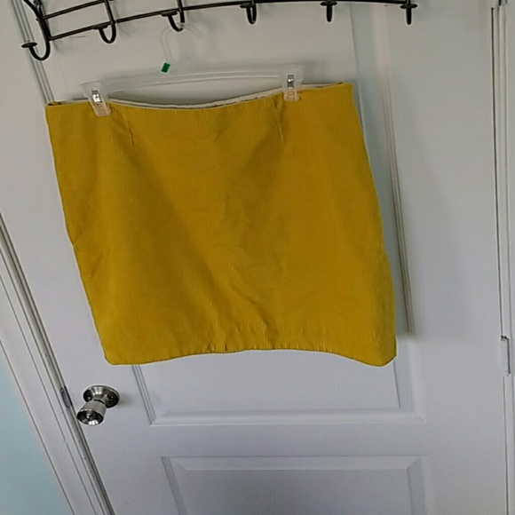 Anthropologie corduroy skirt