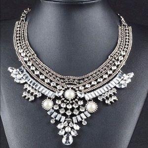 Silver Statement necklace