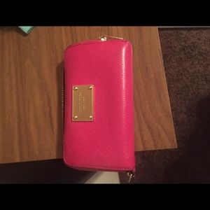Hot pink Michael Kors Wristlet