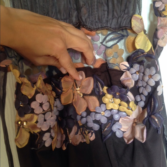 Ema Savahl dark purple backless dress - Picture 4 of 4