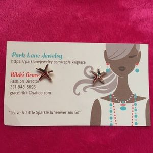 Park Lane Starfish Studs