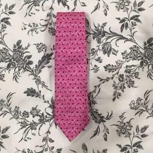 Coach pink tie