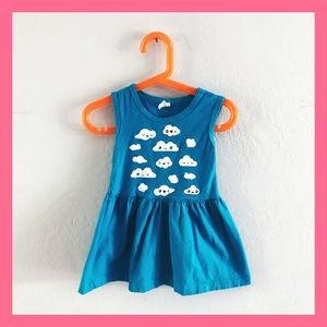 Kawaii Clouds Toddler Dress