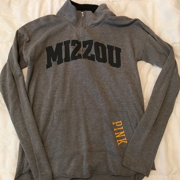Mizzou half zip