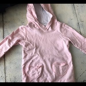 2T Girls Carter's Tunic Length Sweatshirt