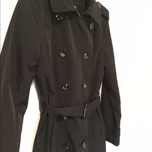London Fog Knee Length Trench Coat