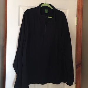 Men's Black 1/4 Zip Black Cabelas Pullover XXL