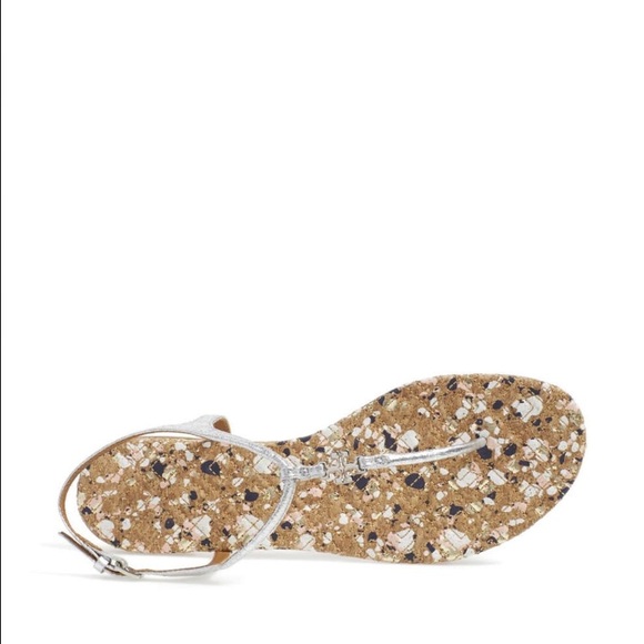 Tory Burch Metallic Sandals - Picture 3 of 5