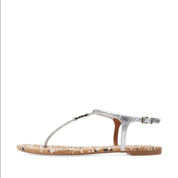 Tory Burch Metallic Sandals - Picture 4 of 5