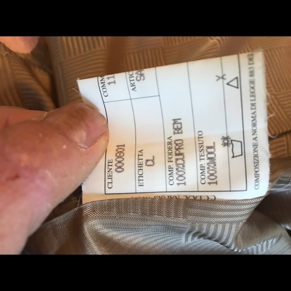 Paul Stuart pink wool suit size 8/4 - Picture 4 of 4