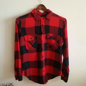 Flannel Button Down
