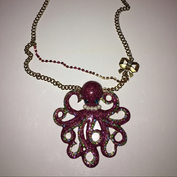 Jeweled Octopus necklace