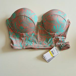NWT O'Neill seascape bandeau