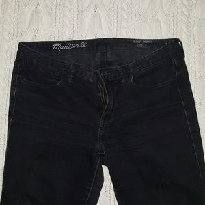 Black madewell size 28 jeans