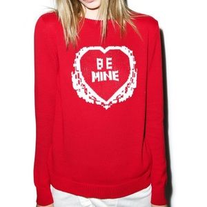 For Love & Lemons be mine sweater