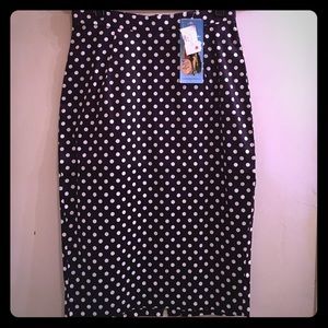 Bettie Page by Tatyana pencil skirt NWT