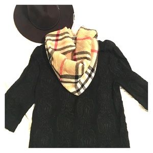 J. Crew black blouse