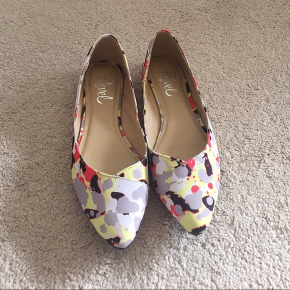 🔴Revel multi colored pointed toe loafer shoes - Picture 2 of 4
