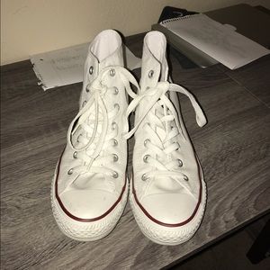 White high top converse
