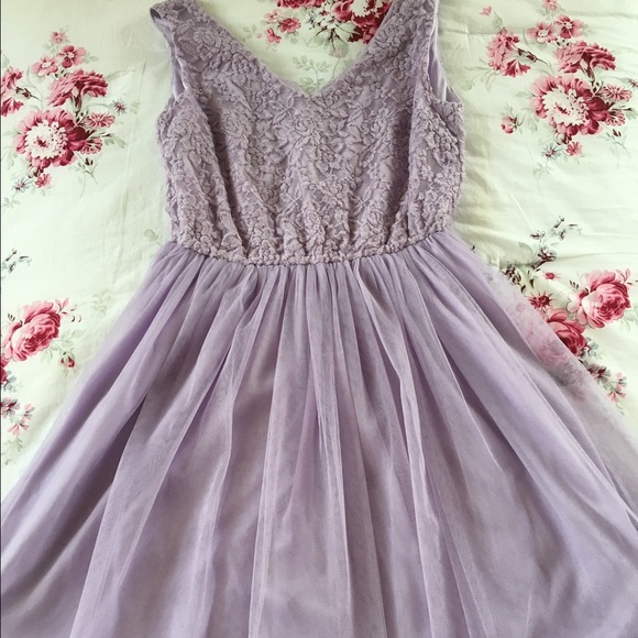 Ya Los Angeles Dresses & Skirts - Ya Los Angeles Lilac Tulle Dress.