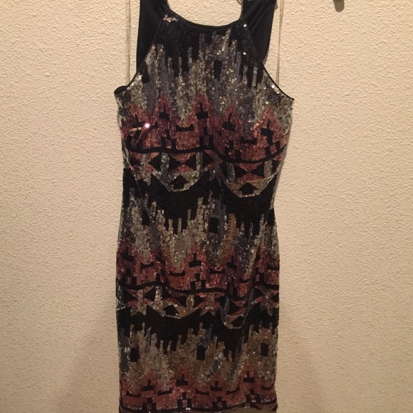 Sexy sequin dress