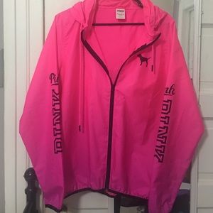 VS Pink windbreaker