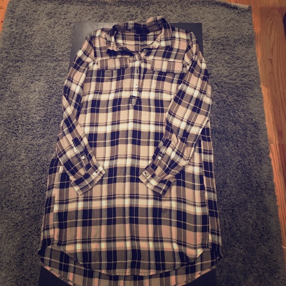 Lucky Brand flannel dress