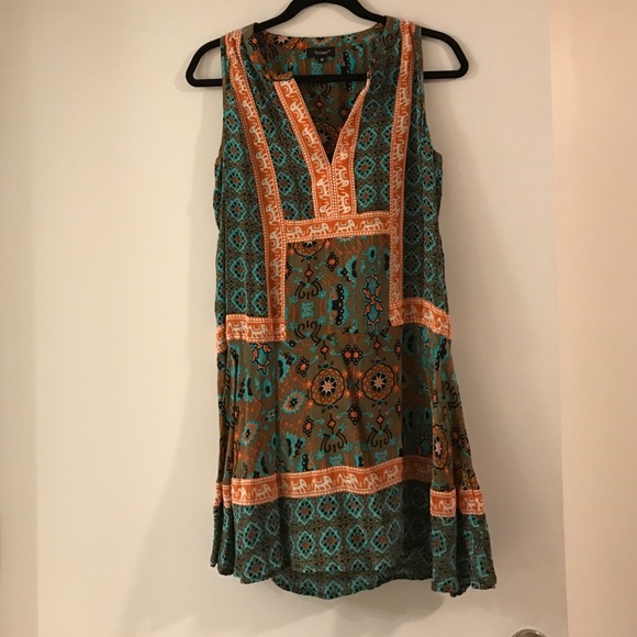 Anthropologie elephant dress