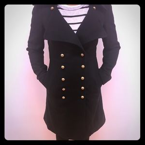 Vintage Betsy Johnson wool peacoat