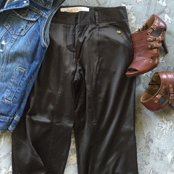 Anthropologie Olive Cargo Pant