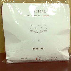Thinx Boyshort Black Small Period panties!