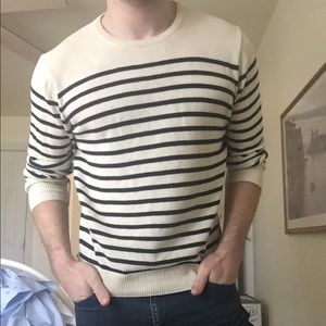J Crew Men's Striped Sweater