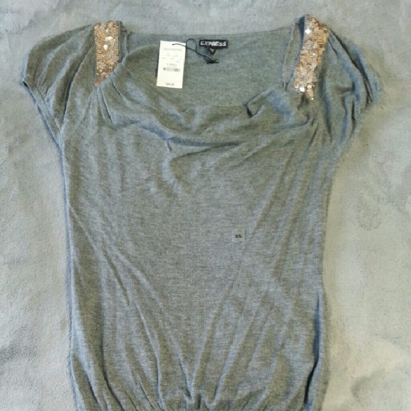 NWT Express cap sleeve dressy top - Picture 2 of 3