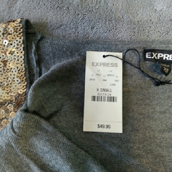 NWT Express cap sleeve dressy top - Picture 3 of 3