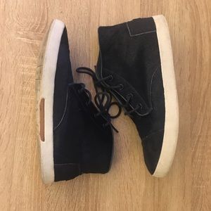TOMS Navy Pony Hair Women's Paseo Highs