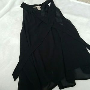 Forever 21 Contemporary Tie Front Blouse