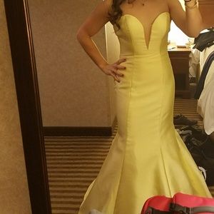 Jovani gown. Tailored