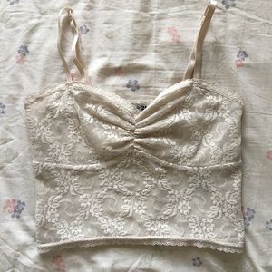 Lacey Camisole Crop Top