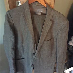 H&M gray suit