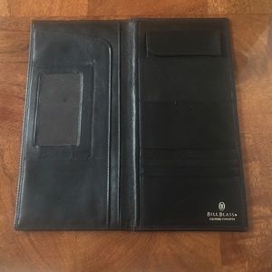 Bill Blass leather Bifold Breast Pocket Wallet