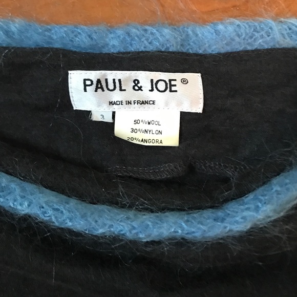 Paul & Joe wool/nylon/angora 3/4 sleeve top - Picture 2 of 2