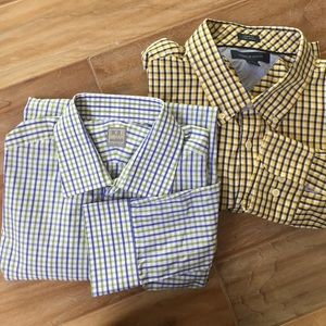 Ike Behar and Tommy Hilfiger Men's Dress Shirt