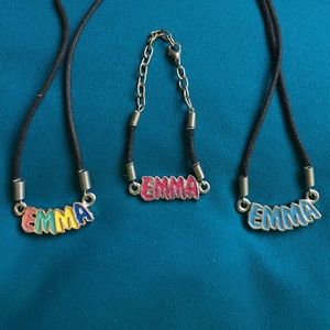 Necklaces and bracelet