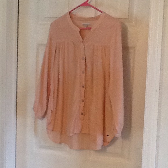 Button up boho shirt
