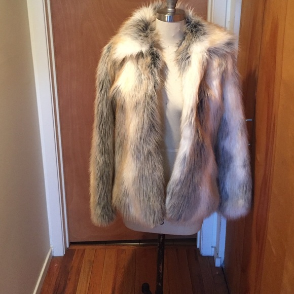 Faux Fur Jacket Coat
