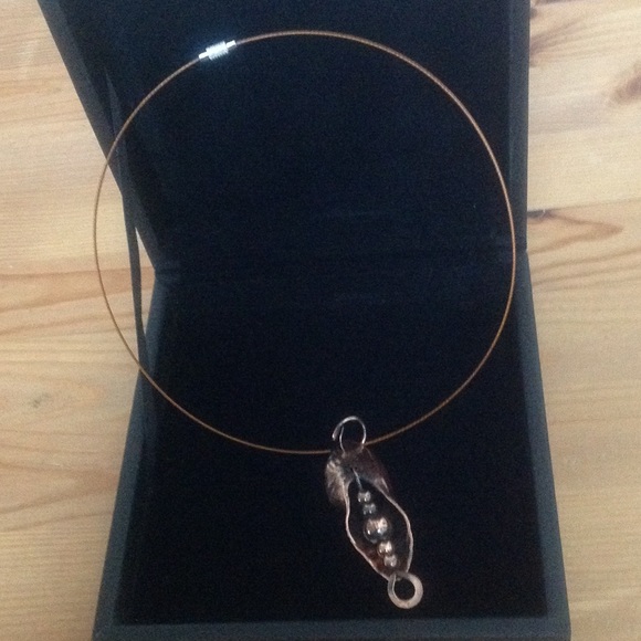 HOST PIC! UNIQUE One of a Kind Handcrafted Copper Pendant.. - Picture 2 of 7