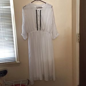 white urban outfitters dress!