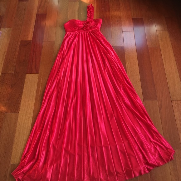Formal Red Dress - Picture 2 of 4
