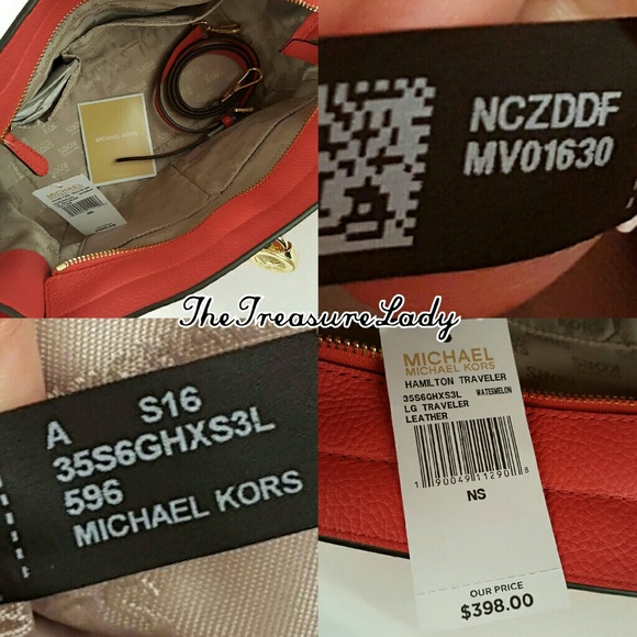 SOLDMichael Kors Hamilton satchel purse handbag MK - Picture 4 of 4