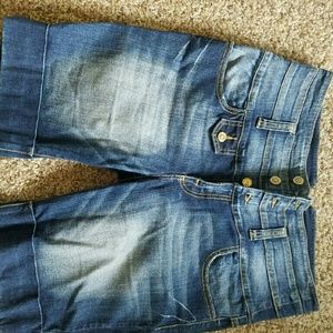 Bermuda Jean shorts